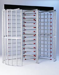 High Security Double Turnstile, EntraPASS Card Access 